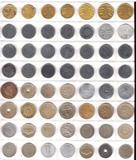 Alte Münzsammlung/ Konvolut aus 157 Münzen - Deutschland & Europa - Pfennig Mark