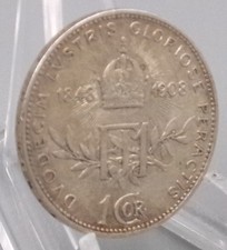 ÖSTERREICH Gedenkmünze 1908