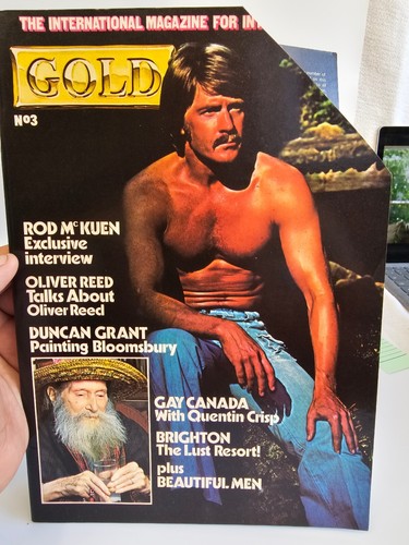 Rare gold magazine - rare,