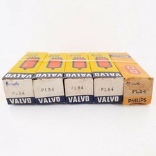 5 X PL84 VALVO / PHILIPS ROHR