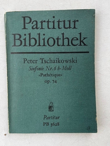 Noten tschaikowski sinfonie - tschaikowski.,