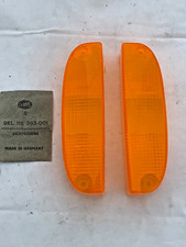 2x Opel Kadett C Manta A Blinker  Hella Glas Turn Signal (NW563) NEU NOS