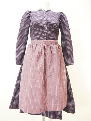 Handarbeit winterdirndl lila - handarbeit,