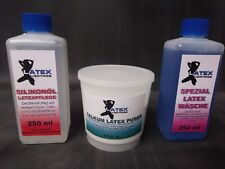 < Latexvertrieb >  Latex - Pflegeset 3 in 1,  Latexpflege
