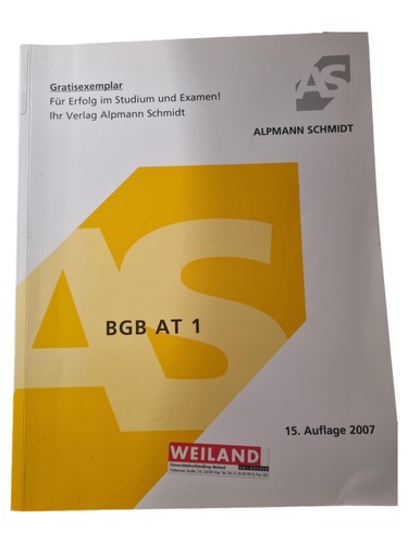 Bgb alpmann schmidt 15 - at,