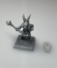 Citadel Warhammer Fantasy CH4 Chaos Beastmen Tiermenschen Atzel Metall 1987