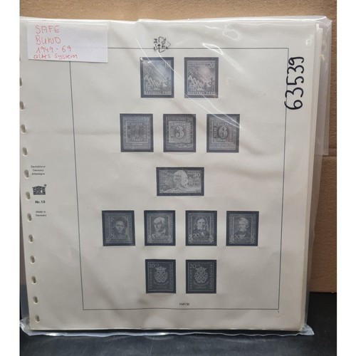 Safe bund 1949 vordrucke - safe,