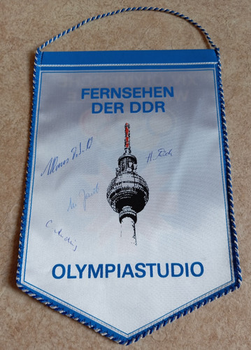 Ddr wimpel olympische - ddr,