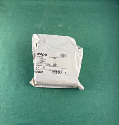 Hager ssk klemme 63a - pe-klemme,
