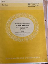 Guten Morgen Polka Joze Burnik Valotti Wild Partitur Orchester Akkordeon Noten