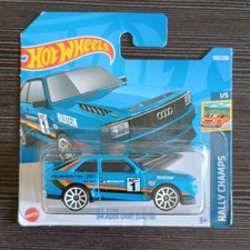 Hot Wheels '84 Audi Sport Quattro 2022 blau Rally Champs 180/250 OVP