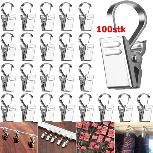 Edelstahl gardinenclips 100 - edelstahl,