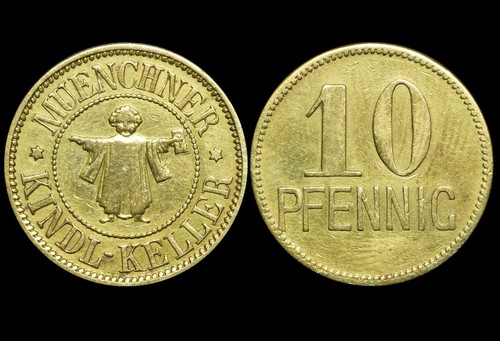 Notgeld pfennig brauerei - notgeld:, pfennig.