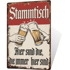 Stammtisch Schild Vintage
