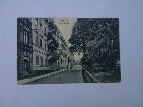 Freiberg horn straße - ak,