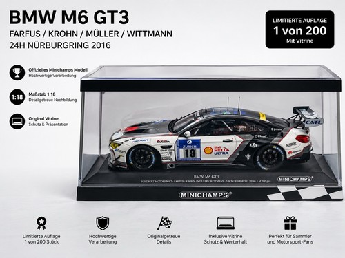 Minichamps bmw gt3 - minichamps, m6