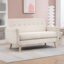 HOMCOM 2 Sitzer Sofa, Couch