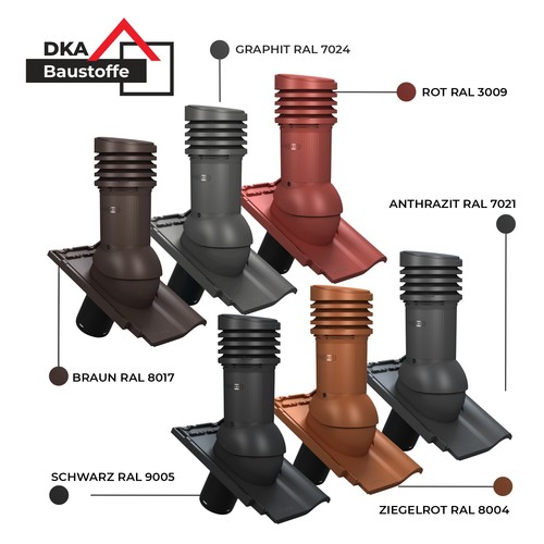 Entlüfterkamin evo dn125 für - dn125,