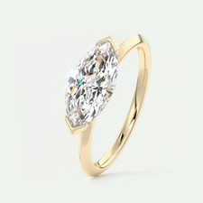 Diamant 18k Gold Ring Lab