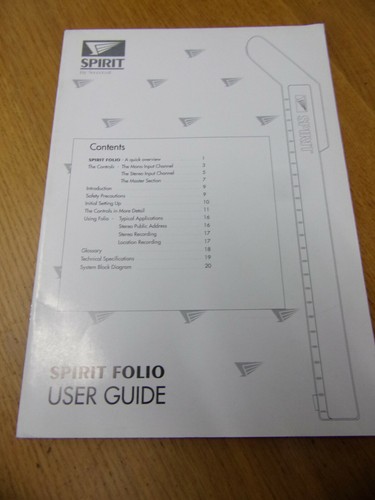 Soundcraft spirit folio - soundcraft,