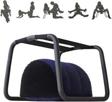 Sex Aid Aufblasbare Kissen Toughage Schwereloser Stuhl Liebesposition Hocker DE