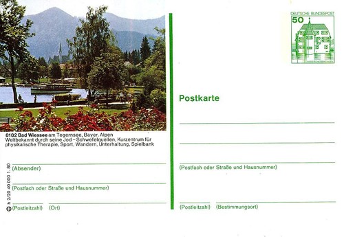 Bildpostkarte bad - (826),