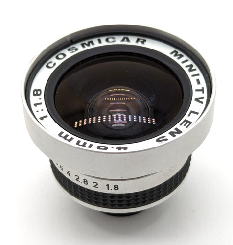 Cosmicar mini lens - cosmicar, 4.8mm