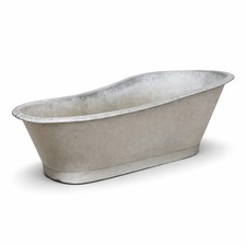Alte Zinkwanne Babybadewanne