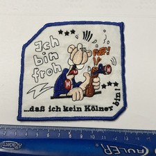 Aufnäher Eishockey Ich Bin Froh Das Ich Kein Kölner Bin