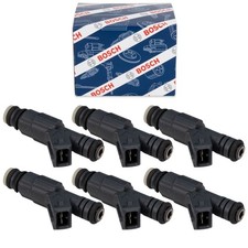 6x BOSCH Einspritzventil für