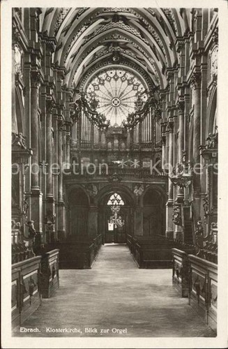 Kirchenorgel ebrach - kirchenorgel,