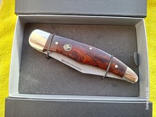 Taschenmesser Böker Damast 20-20 WE Wüsteneisenholz  mehr als 200 Lagen Damast