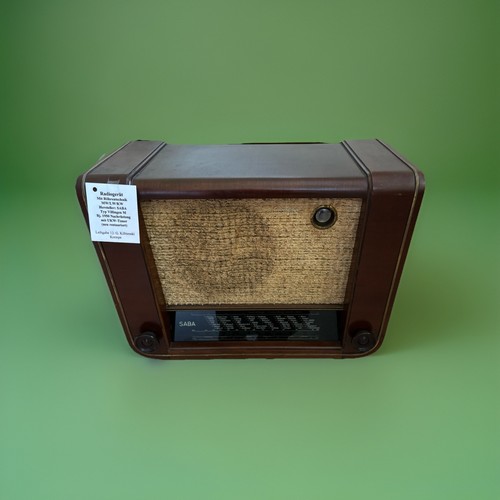 Saba röhrenradio ukw - röhrenradio, lw