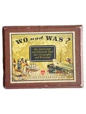 Wo und Was? Kartenspiel