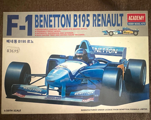 Academy benetton b195 - benetton,