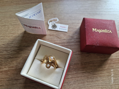 Orig majorica ring mit - orig.majorica-ring,
