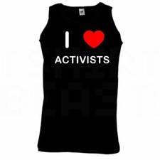Activists love heart weste - love,
