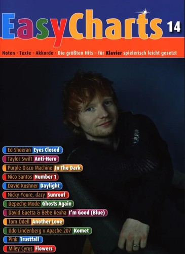 Easy charts popsongs - easy,