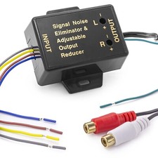 Low Level Konverter Adapter Car Audio Cinch Wandler converter Auto Radio Kabel