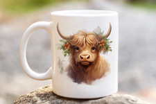 Schöne Hochlandkuh Tasse