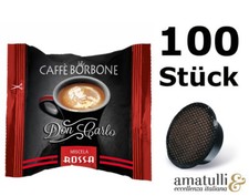 Caffè Borbone ROSSO 100 Kapseln - DonCarlo - kompatibel mit A Modo Mio - Rot