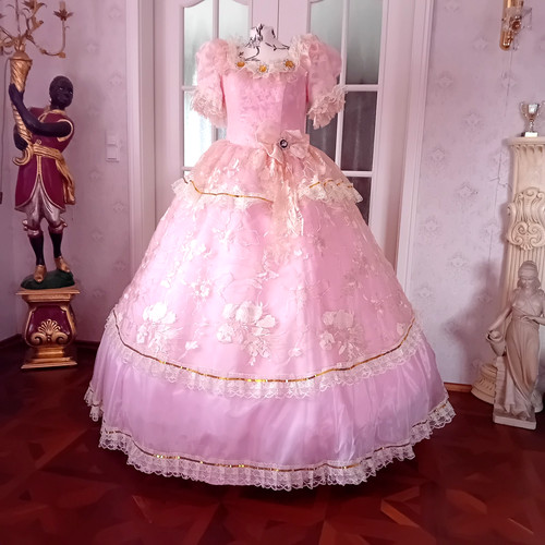 Kleid historisch krinoline - kleid,