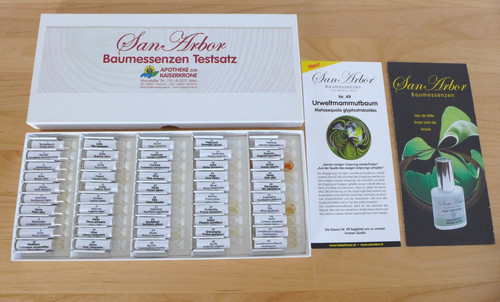 Baumessenzen testsatz von san - von,