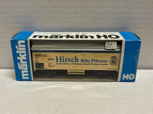 Märklin kühlwagen hirsch - kühlwagen,