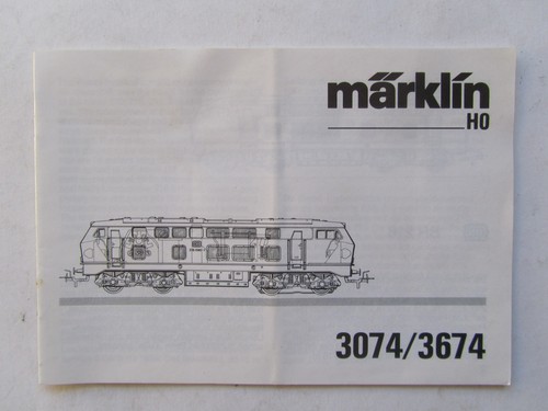 Märklin 3074 3674 - märklin, /
