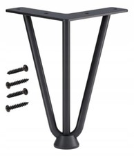 Möbelfuß Loft Schwarz Modern