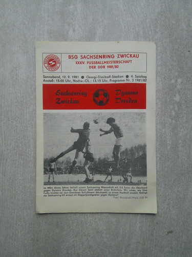 Ddr fussball programm - fussball,