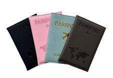 Reisepass Hülle für Passport Accessoir  Brieftasche Pass Mappe Ausweis PU Leder