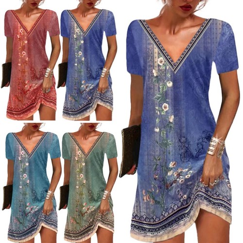 Damen sommerkleider boho - damen,