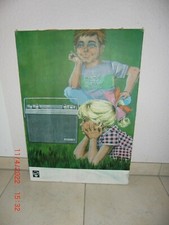 Blaupunkt Derby 660 Reklame Bild Poster 59 x 42 cm Pappmaché